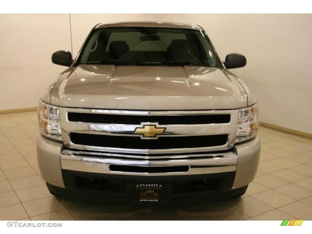 2009 Silverado 1500 LT Extended Cab 4x4 - Silver Birch Metallic / Ebony photo #2