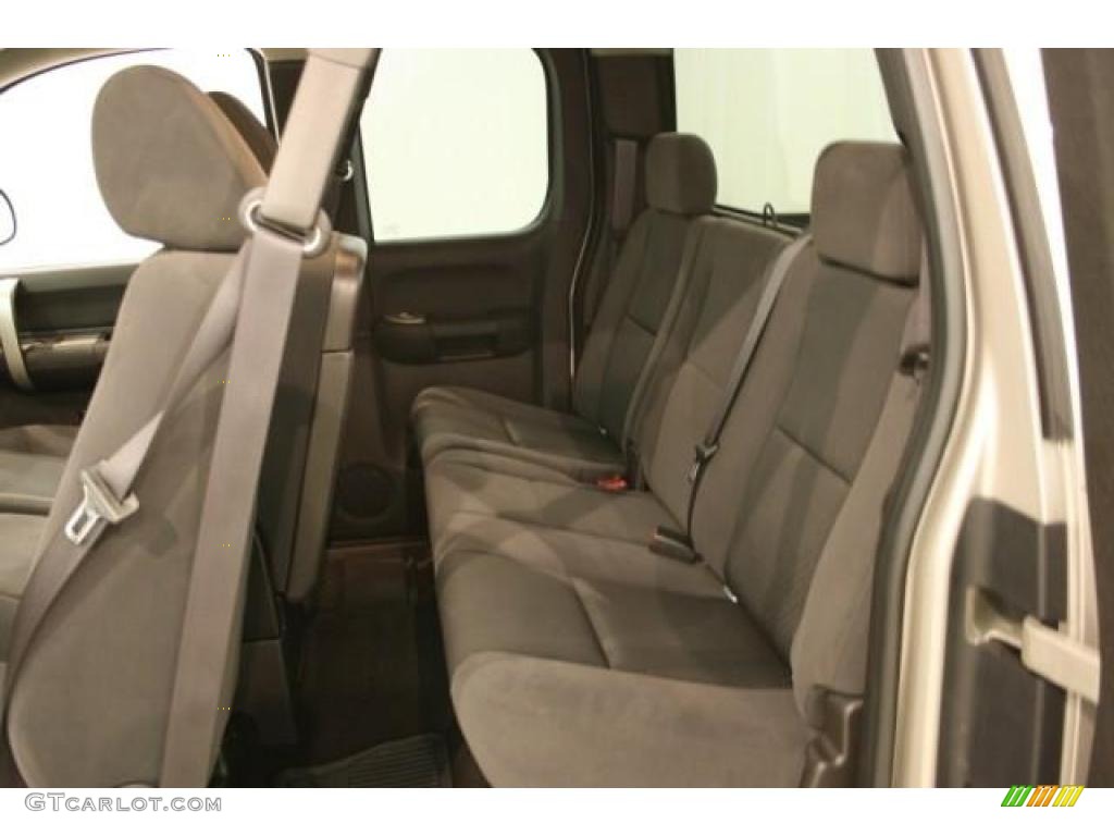 2009 Silverado 1500 LT Extended Cab 4x4 - Silver Birch Metallic / Ebony photo #16