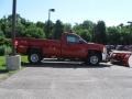 2009 Victory Red Chevrolet Silverado 2500HD Work Truck Regular Cab 4x4  photo #5