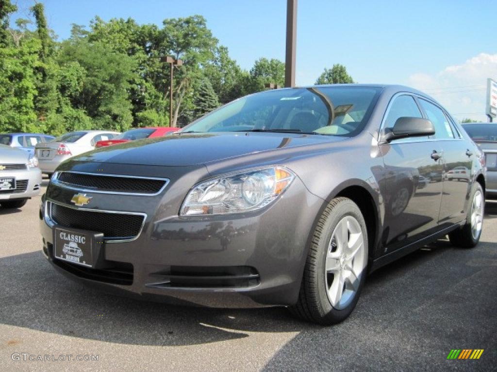 2010 Malibu LS Sedan - Taupe Gray Metallic / Titanium photo #1