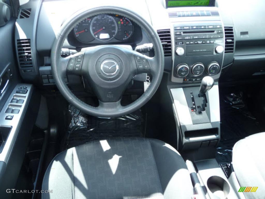 2008 MAZDA5 Touring - Galaxy Gray / Black photo #5