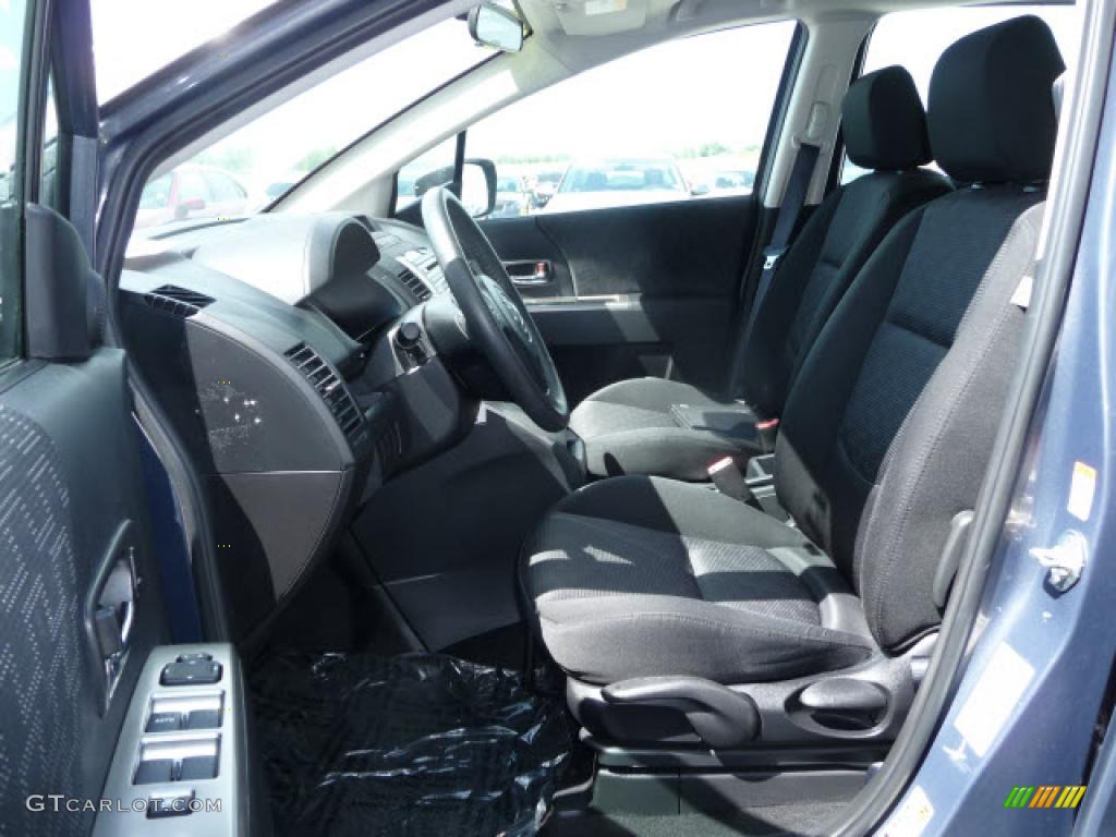 2008 MAZDA5 Touring - Galaxy Gray / Black photo #6