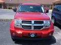 2009 Inferno Red Crystal Pearl Dodge Nitro SE 4x4  photo #2