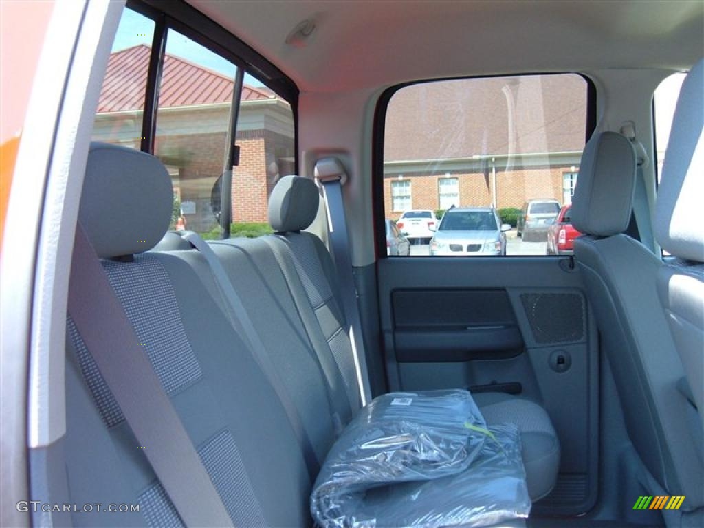 2009 Ram 2500 Big Horn Edition Quad Cab 4x4 - Flame Red / Medium Slate Gray photo #6