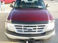 2003 Burgundy Red Metallic Ford F150 XL SuperCab 4x4  photo #11