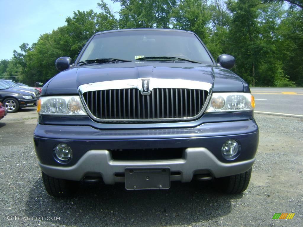 2001 Navigator 4x4 - Charcoal Blue Metallic / Medium Parchment photo #2