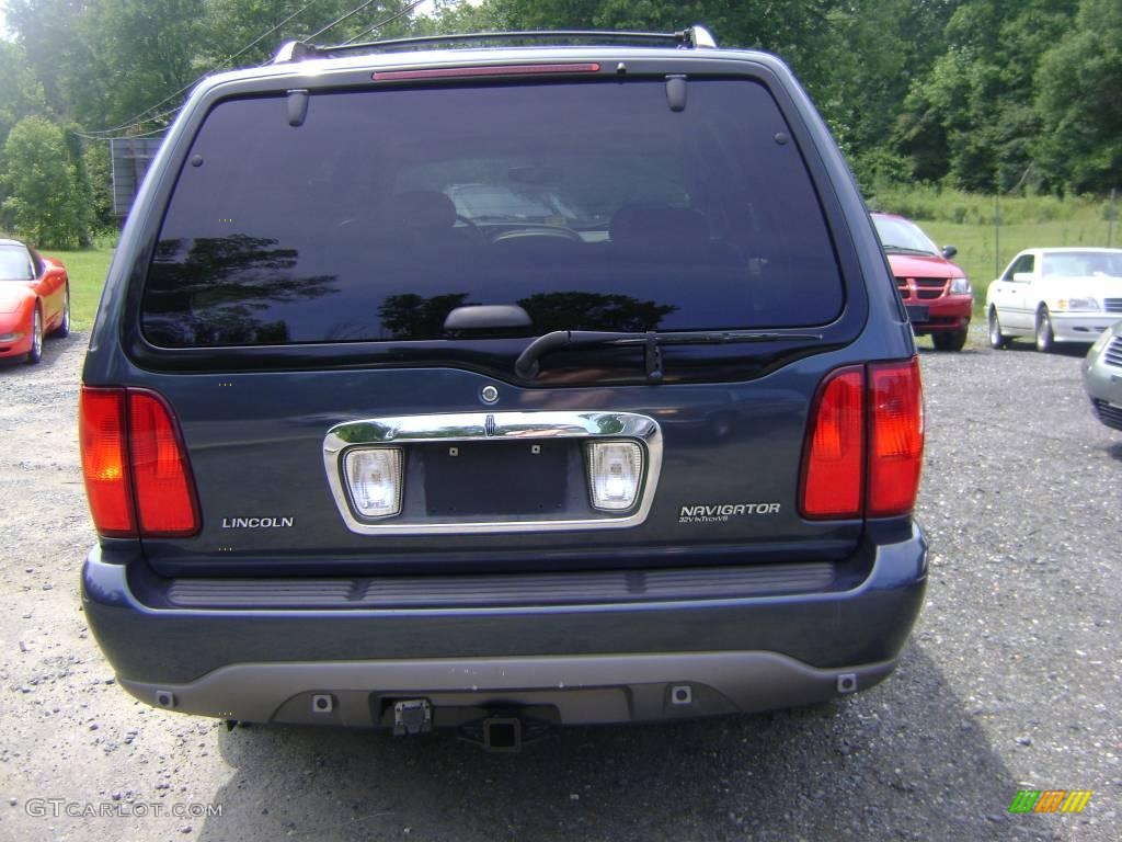 2001 Navigator 4x4 - Charcoal Blue Metallic / Medium Parchment photo #5