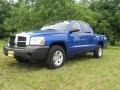 Electric Blue Pearl 2007 Dodge Dakota ST Quad Cab 4x4