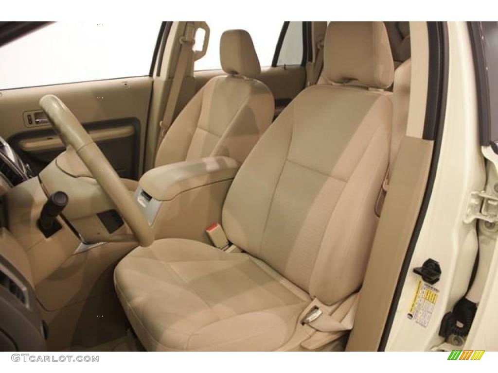 2007 Edge SEL AWD - Creme Brulee / Camel photo #8