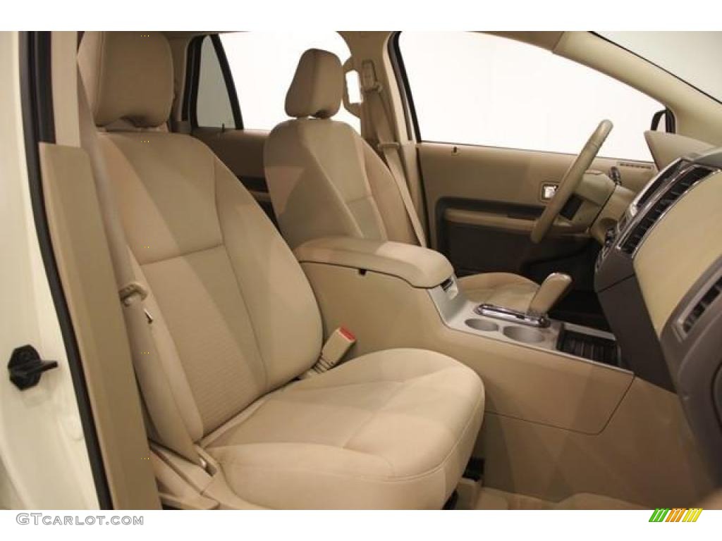 2007 Edge SEL AWD - Creme Brulee / Camel photo #14