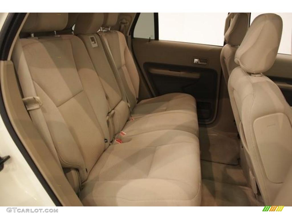 2007 Edge SEL AWD - Creme Brulee / Camel photo #15