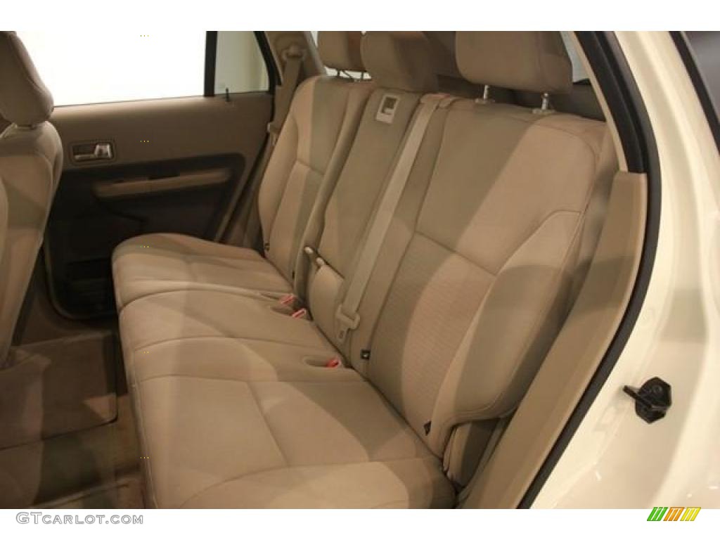 2007 Edge SEL AWD - Creme Brulee / Camel photo #16