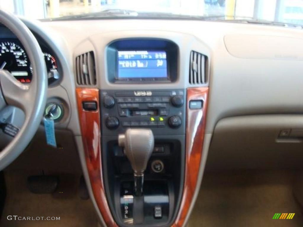 2000 RX 300 AWD - Mineral Green / Ivory photo #13