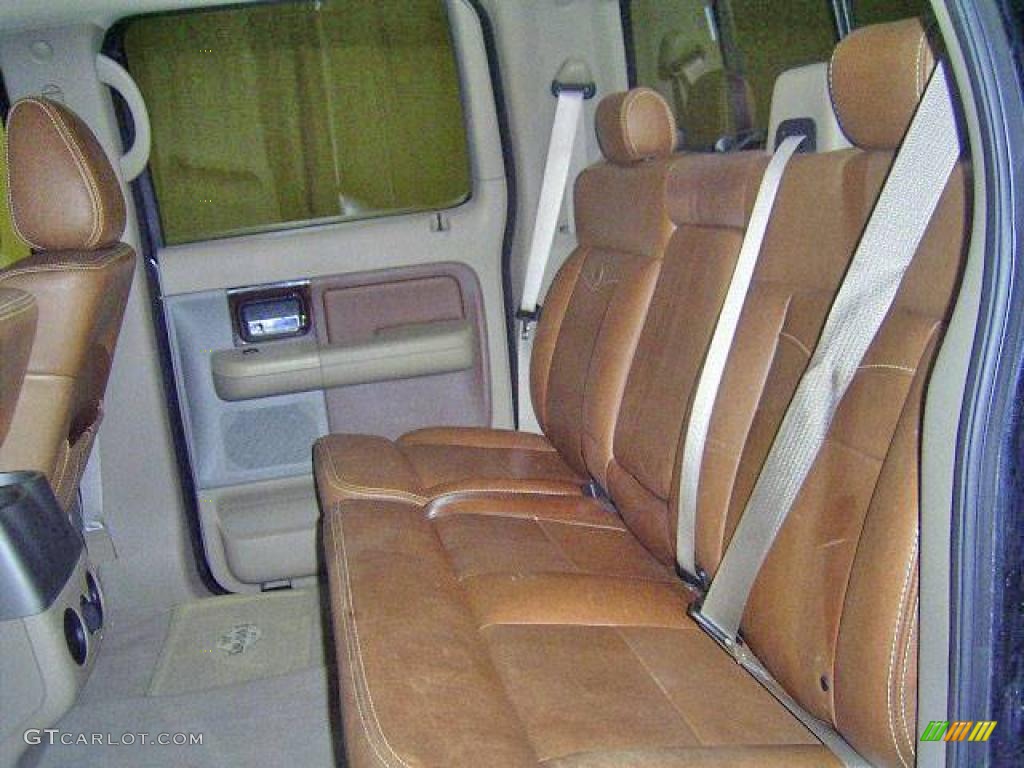 2005 F150 King Ranch SuperCrew - Black / Castano Brown Leather photo #32