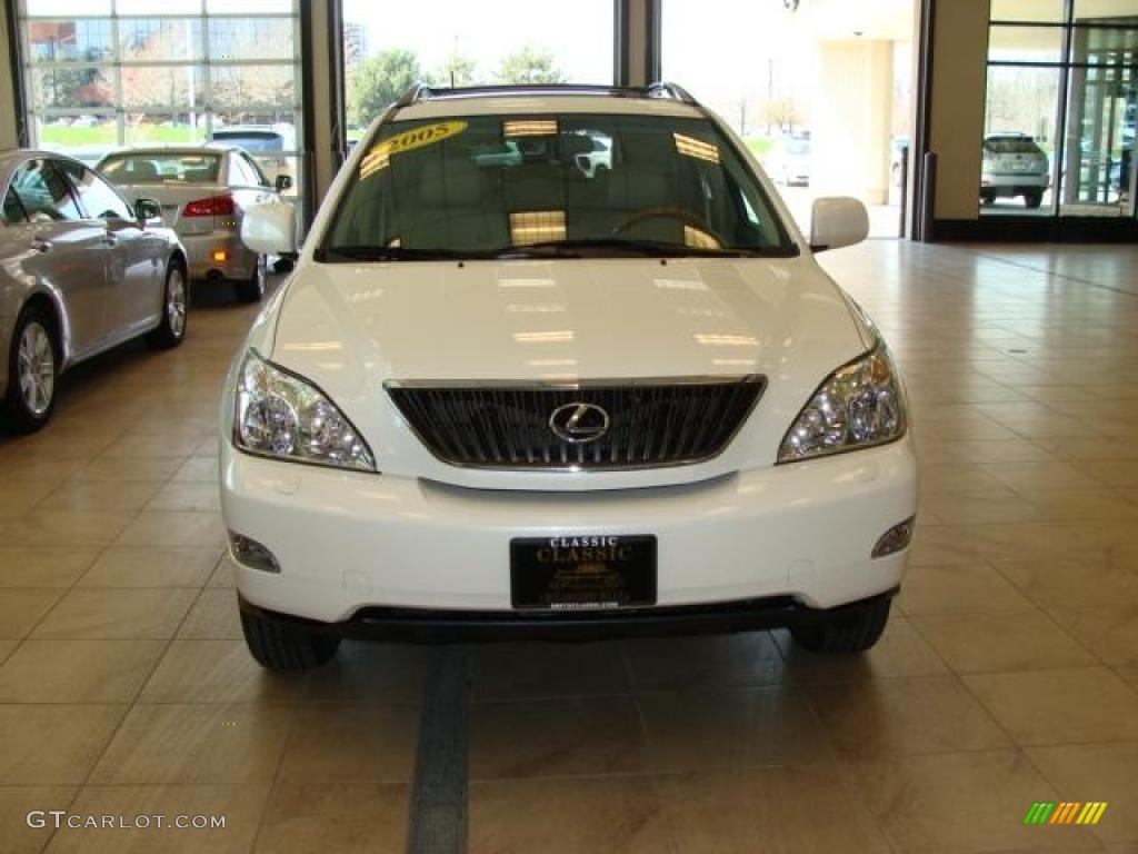 2004 RX 330 AWD - Crystal White Pearl / Light Gray photo #3