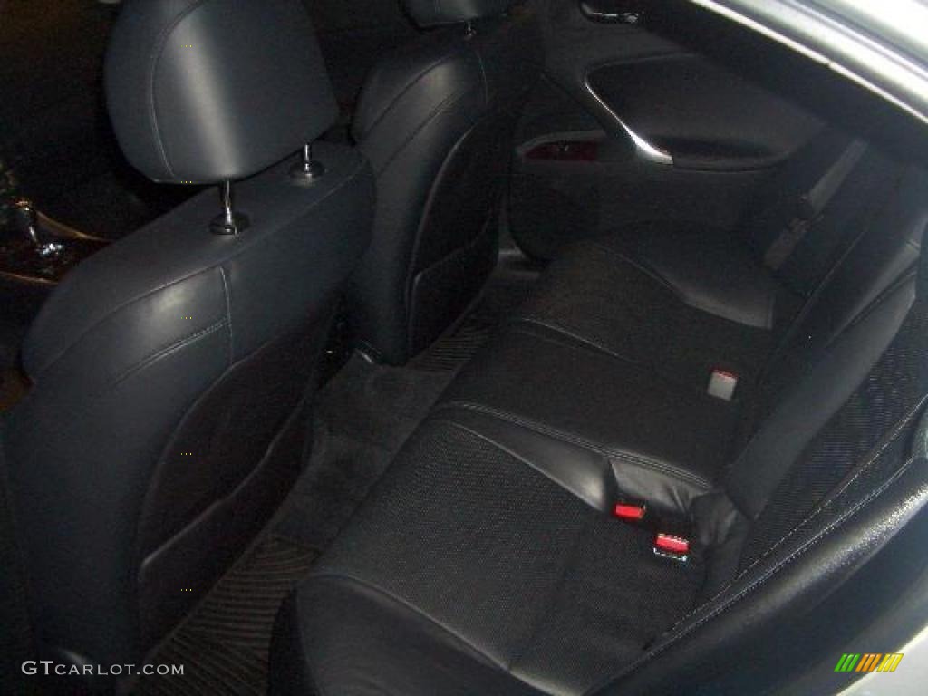 2007 IS 250 AWD - Tungsten Pearl / Black photo #18