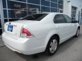 2008 White Suede Ford Fusion S  photo #3