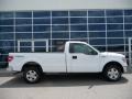 Oxford White - F150 XLT Regular Cab 4x4 Photo No. 2