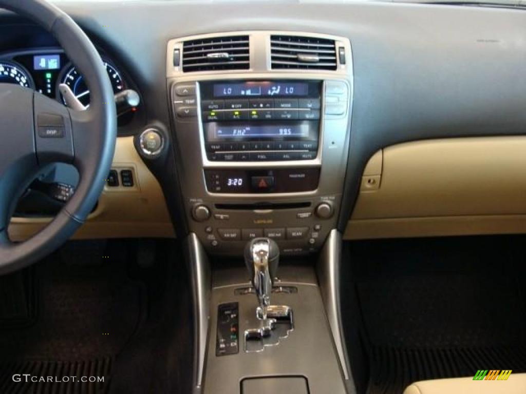 2008 IS 250 AWD - Black Sapphire Pearl / Cashmere Beige photo #14