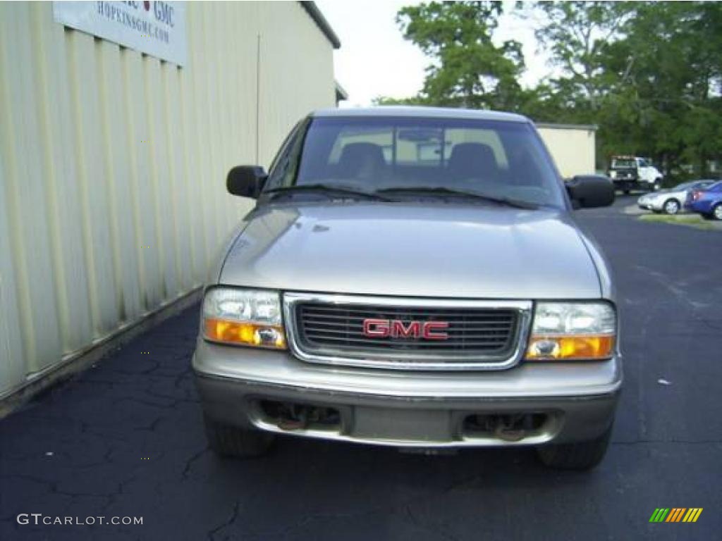 2003 Sonoma SLS Extended Cab 4x4 - Pewter Metallic / Graphite photo #1