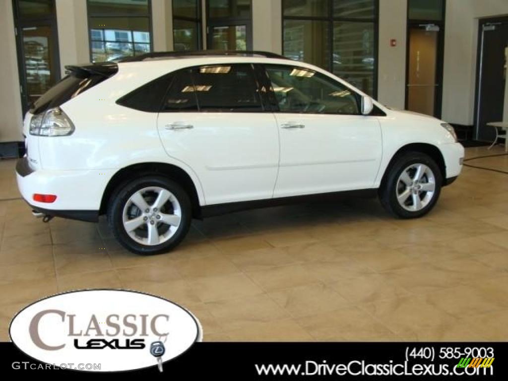 2008 RX 350 - Crystal White / Ivory photo #1