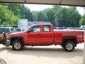 2006 Fire Red GMC Sierra 2500HD SL Extended Cab 4x4  photo #3