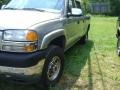 2001 Pewter Metallic GMC Sierra 2500HD SLT Crew Cab 4x4  photo #2