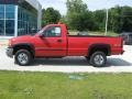 2005 Fire Red GMC Sierra 2500HD SLE Regular Cab 4x4  photo #2