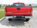 2005 Fire Red GMC Sierra 2500HD SLE Regular Cab 4x4  photo #10