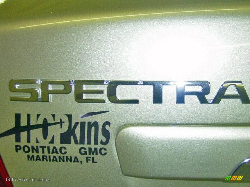 2009 Spectra EX Sedan - Sand Beige Metallic / Beige photo #20