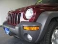 2002 Dark Garnet Red Pearlcoat Jeep Liberty Sport 4x4  photo #7