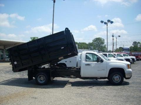 2007 GMC Sierra 3500HD Regular Cab 4x4 Chassis Dump Truck Data, Info and Specs
