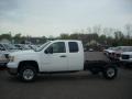 2009 Summit White GMC Sierra 2500HD Work Truck Extended Cab 4x4 Chassis  photo #1