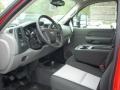 2009 Fire Red GMC Sierra 3500HD Crew Cab 4x4 Chassis  photo #2