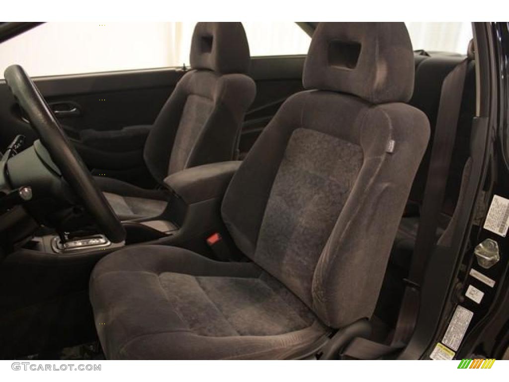 2002 Accord EX Coupe - Nighthawk Black Pearl / Black photo #9
