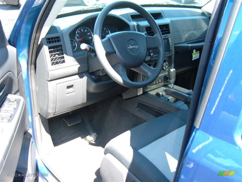 2009 Liberty Rocky Mountain Edition 4x4 - Deep Water Blue Pearl / Dark Slate Gray photo #6