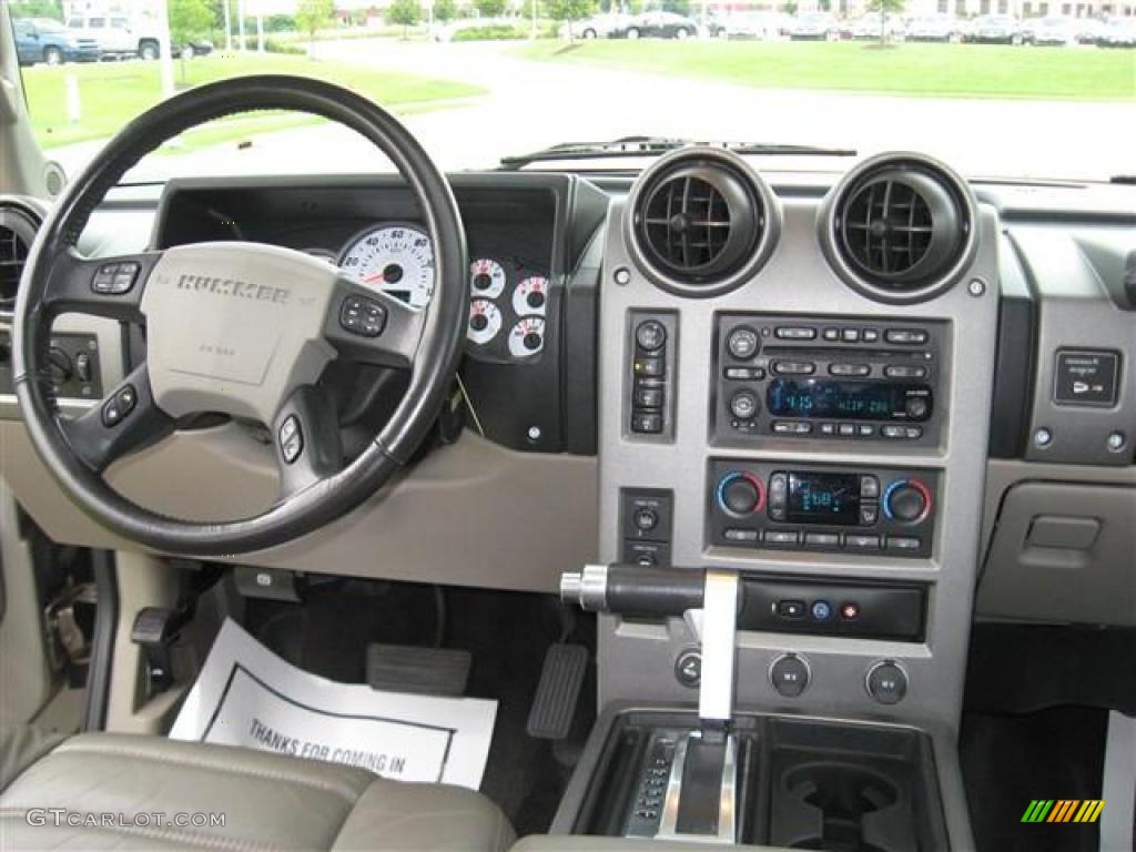 2003 H2 SUV - Pewter Metallic / Wheat photo #11