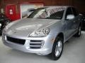 2008 Crystal Silver Metallic Porsche Cayenne S  photo #1