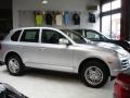 2008 Crystal Silver Metallic Porsche Cayenne S  photo #5