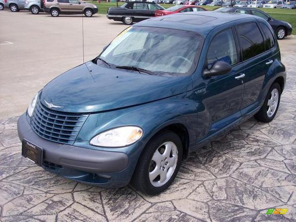 2001 PT Cruiser Limited - Aquamarine Metallic / Gray photo #2