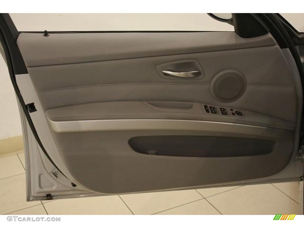 2009 3 Series 328xi Sedan - Titanium Silver Metallic / Grey Dakota Leather photo #7