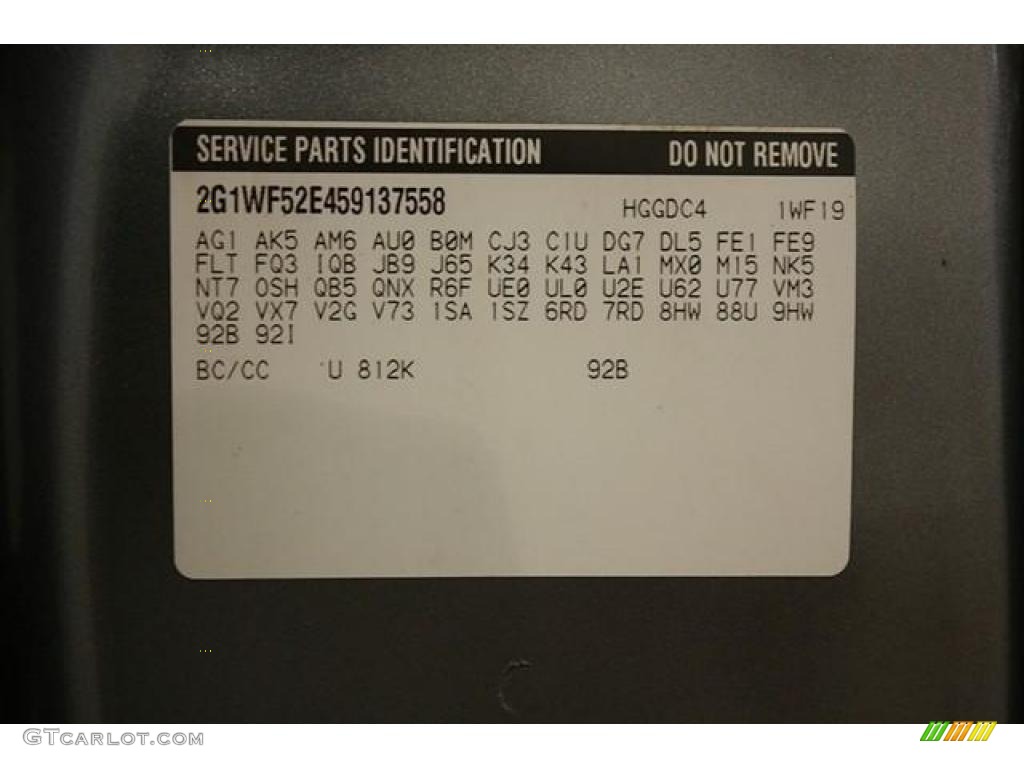 2005 Impala  - Medium Gray Metallic / Medium Gray photo #20