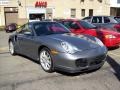 2004 Seal Grey Metallic Porsche 911 Turbo Coupe  photo #6