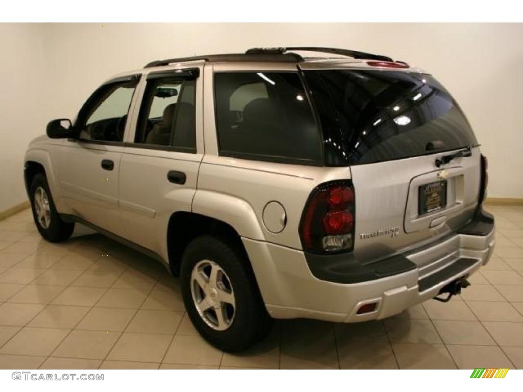 2006 TrailBlazer LS 4x4 - Silverstone Metallic / Light Gray photo #5