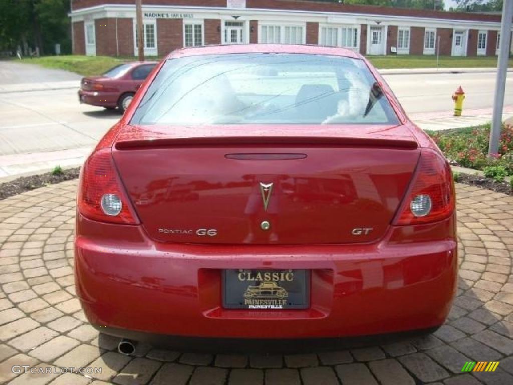 2006 G6 GT Sedan - Crimson Red / Ebony photo #6