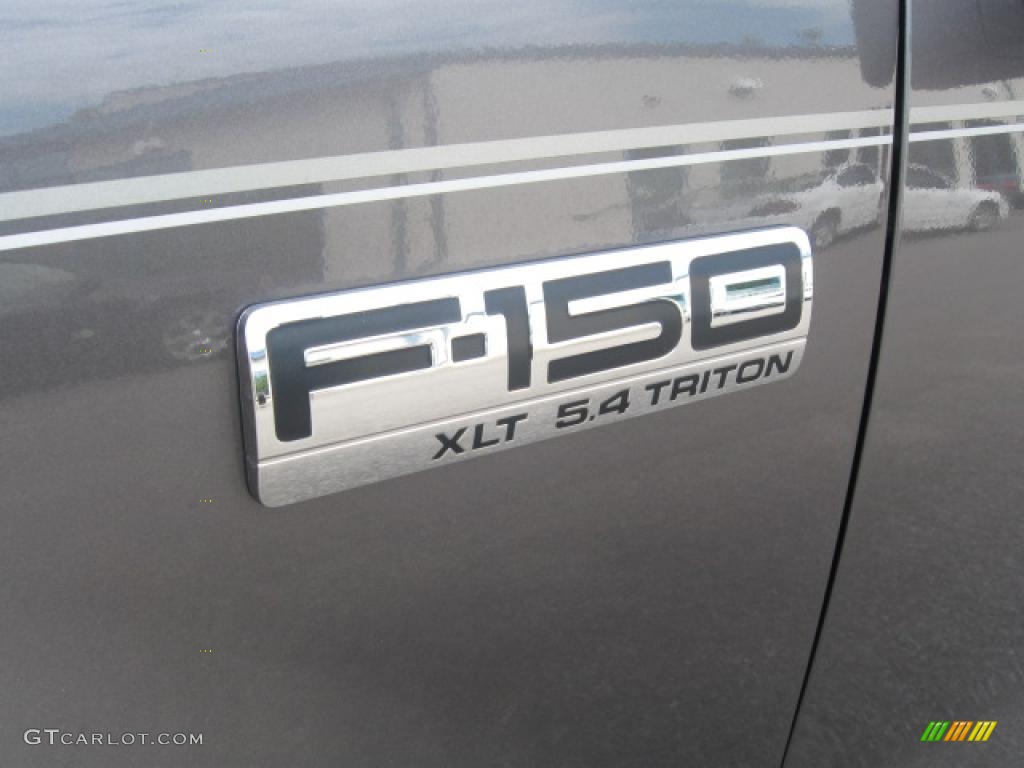 2006 F150 XLT SuperCab 4x4 - Dark Shadow Grey Metallic / Medium/Dark Flint photo #7