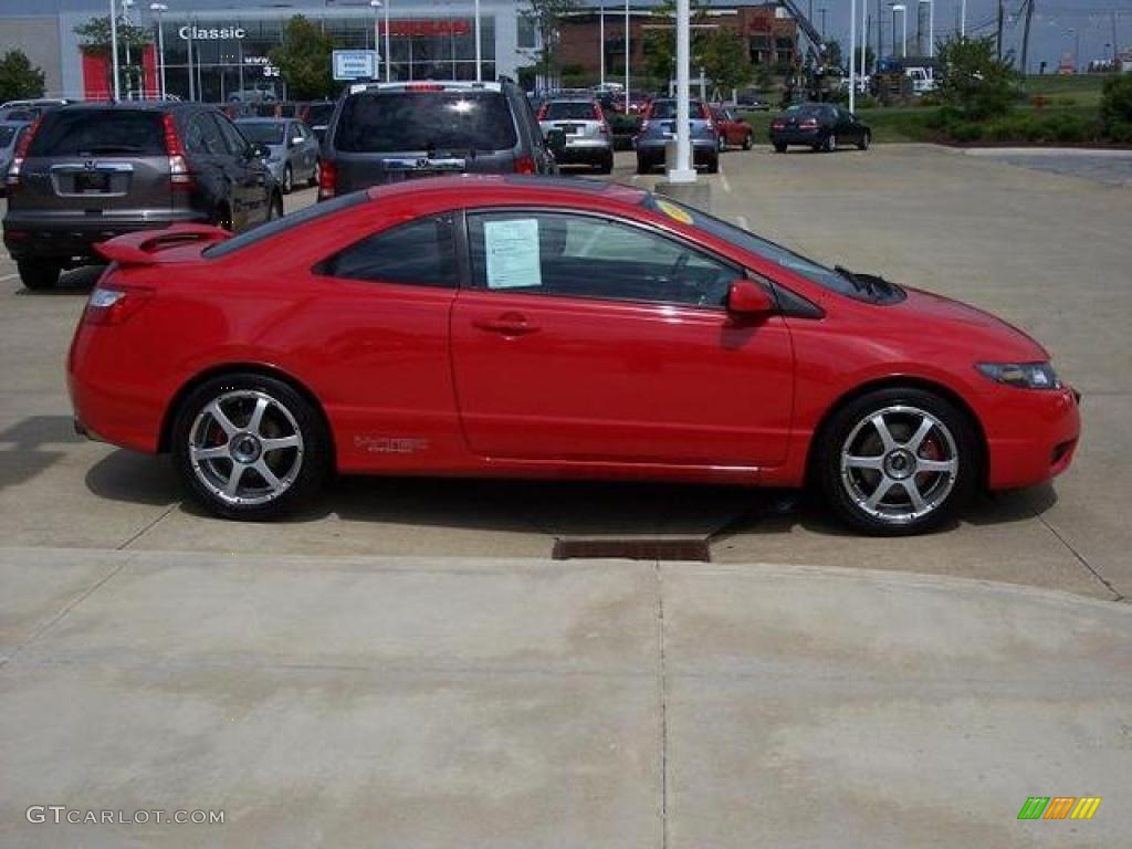 2006 Civic Si Coupe - Rallye Red / Black photo #3