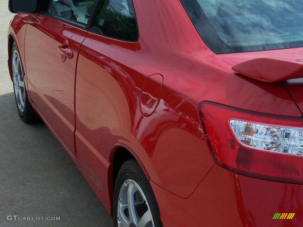 2006 Civic Si Coupe - Rallye Red / Black photo #7