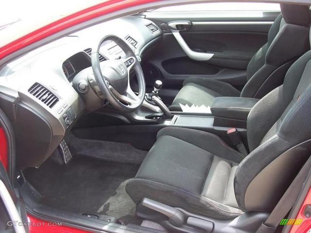 2006 Civic Si Coupe - Rallye Red / Black photo #13