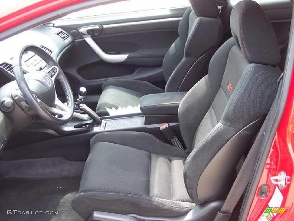 2006 Civic Si Coupe - Rallye Red / Black photo #14